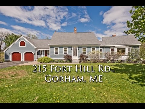 215 Fort Hill Rd., Gorham, ME home video tour