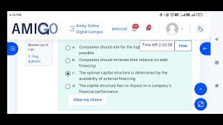 Module 2 financial management 💥 AmityUniversity MBA semester 2 assignment must watch to get 30