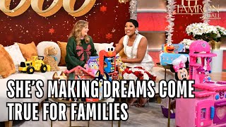 She Was a Sick Child Now, She’s Making Dreams Come True for Families with Sick Loved Ones