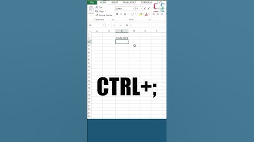 Excel में Date लिखने का इतना तरीका | using shortcut and formula | हिंदी में | #shorts