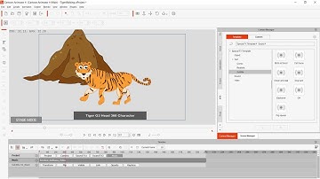 New G3 Head 360 Character Tiger Walking and Speaking