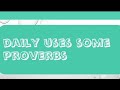 ##some important proverbs by Anshika ma'am ##
