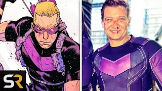 10 Things They Changed About Hawkeye From The Comics