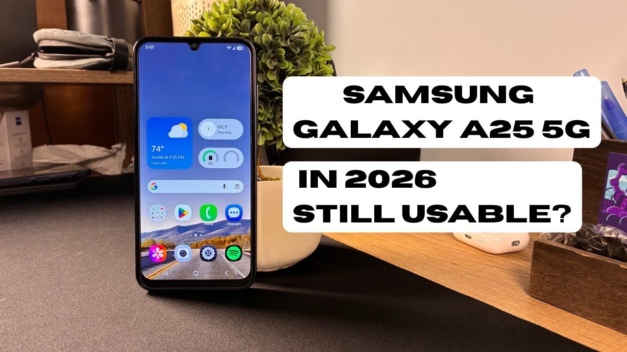 Samsung Galaxy A25 5G in 2026. Still Usable? - YouTube