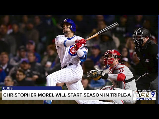 Cubs' Christopher Morel hits first career home run in major league