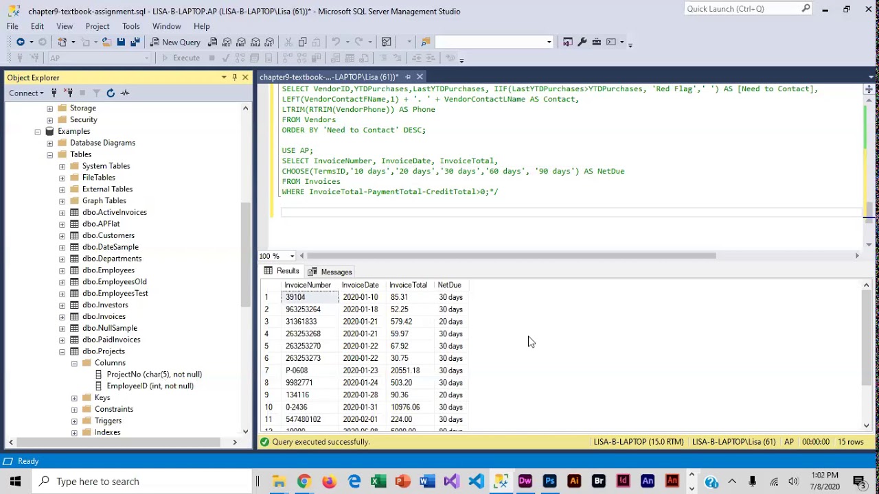 task4 sql choose function - YouTube