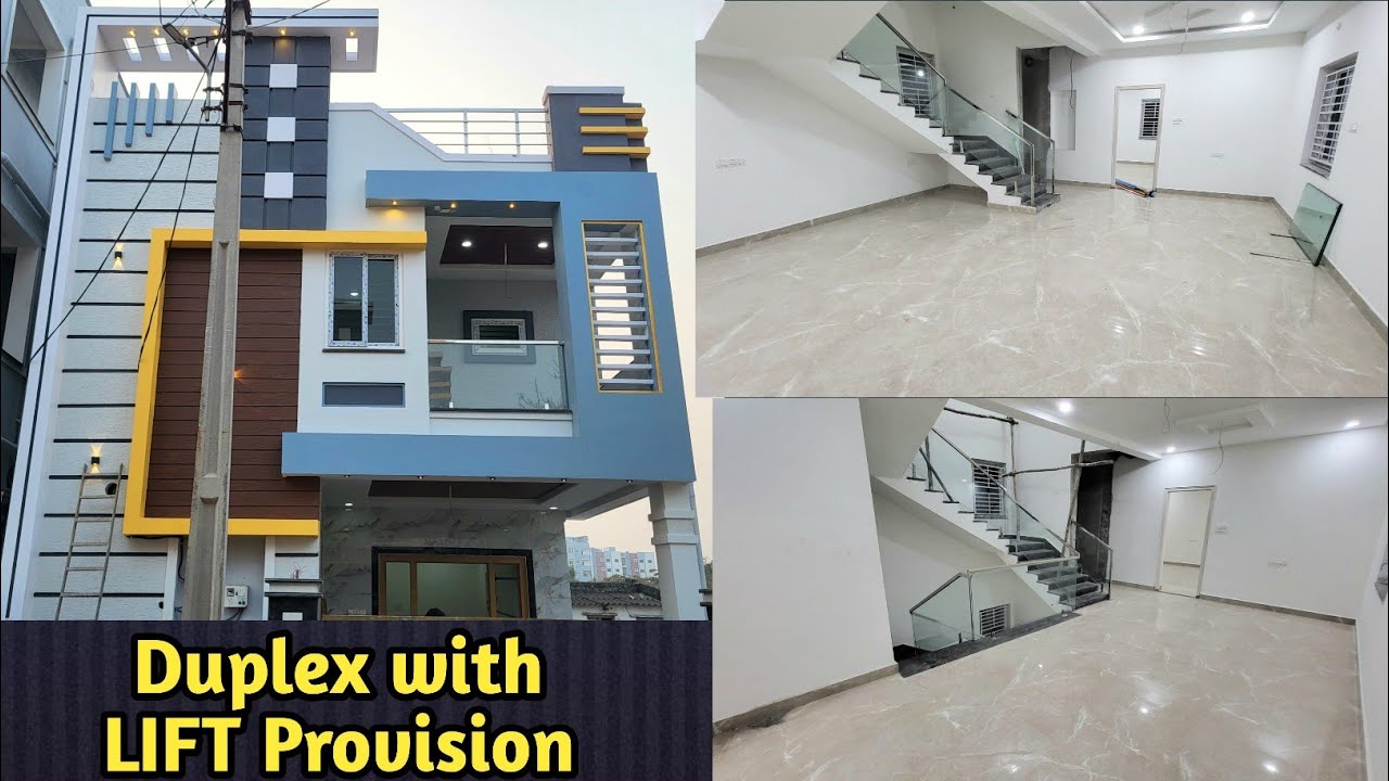 1.50 Cr| East Facing| 169 SY| 2600sft| New Duplex House for sale in Hyderabad | 3 BHK LIFT Provision