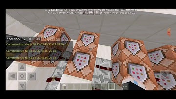 How to make a working garage door in minecraft ( command block )