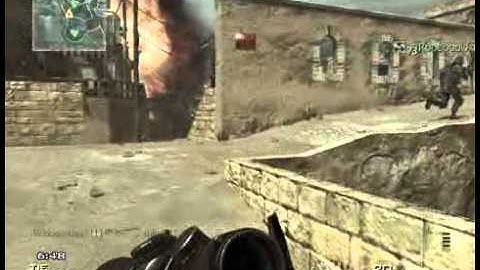 MW3 Longrange quickscope headshot!