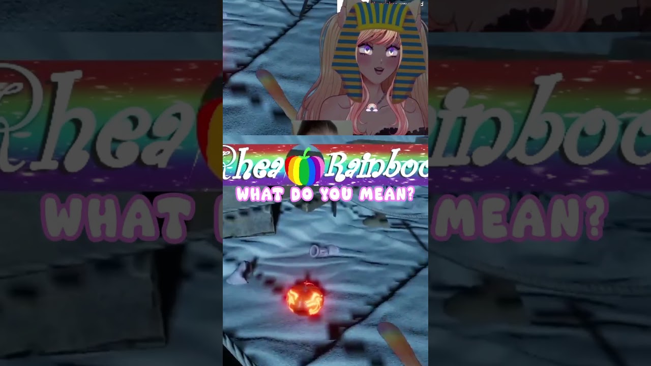 🌈Why is it NOT Working? #vtuberEN #rhearainbow #vtuberclips #forewarned #halloween2024