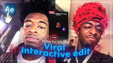 How to make Interactive tutorial | After effects tutorial
