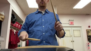 Rudiments: Single Stroke Roll - slow to fast to slow