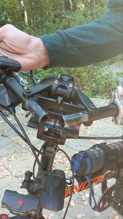 Складной двухподвесной фэтбайк 👀 #велосипед - YouTube