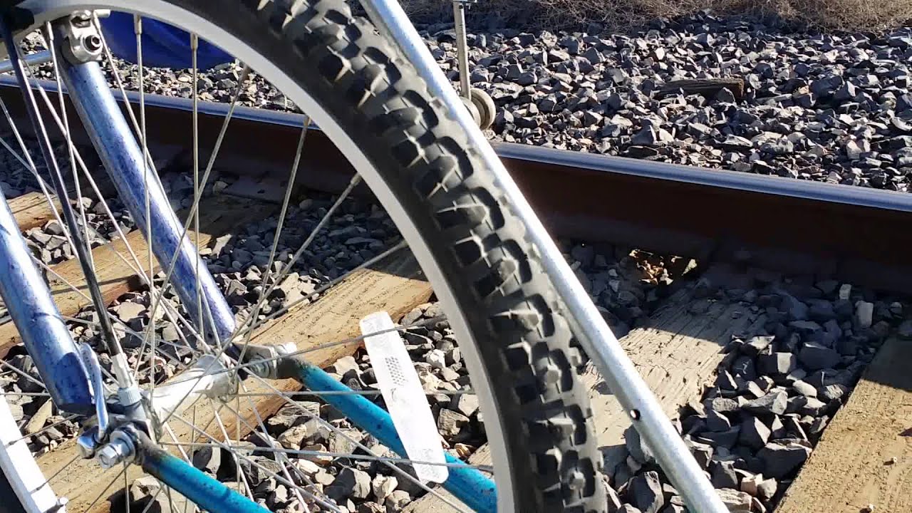 Train rail bike cycle 2(2) YouTube