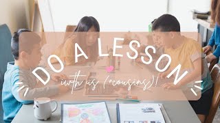 DO A LESSON WITH ME | HOMESCHOOLING | ME AND MY PLACE IN SPACE
