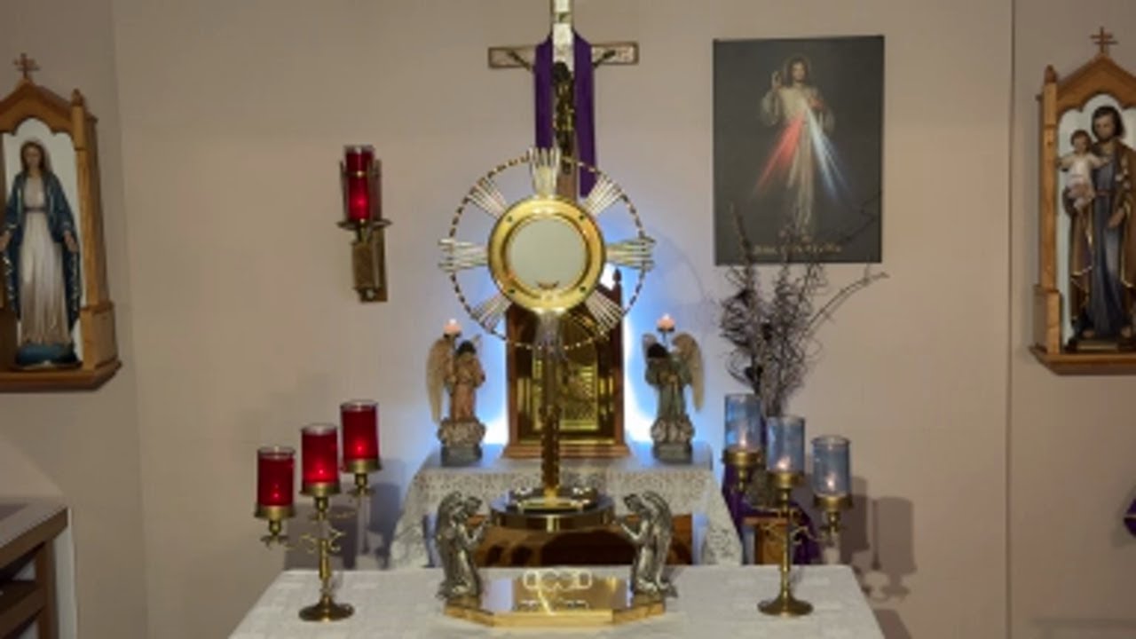 LIVE Eucharistic Adoration - Sisters of Divine Mercy