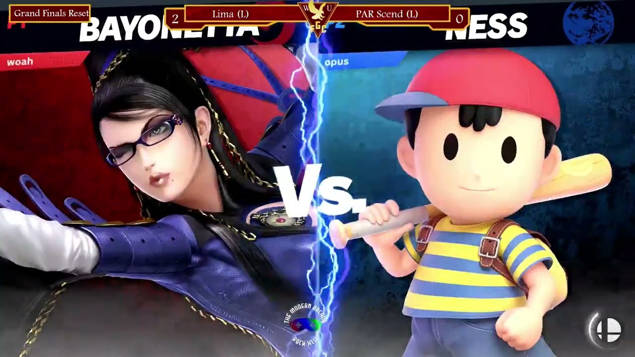 Lima (Bayonetta) vs Scend (Ness) -  True Finals - Rock the Winds