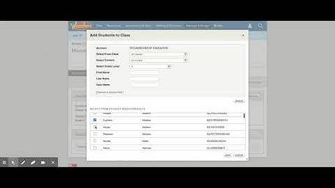Reading Wonders Add Students