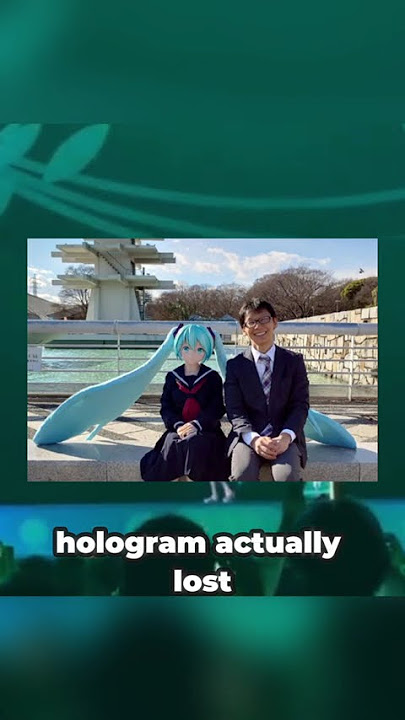the man married to miku lost her? #vocaloid #miku