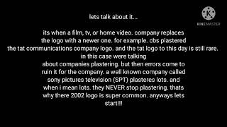 Logo Plaster Error Compilation