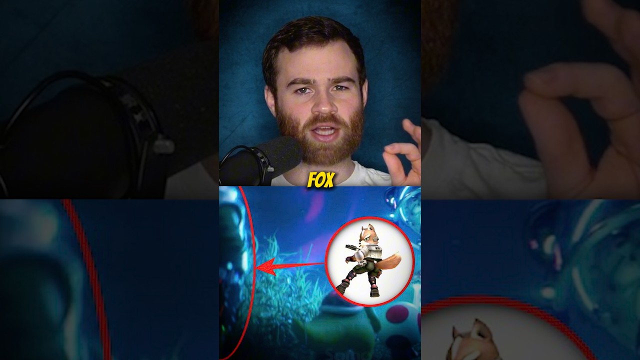 Star Fox in The Mario Movie?! #supermariogalaxy #yoshi #nintendo #smashbros #videogames