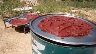 Malatya Küllü Mağarada Salça, Sebzeli Tarhana, Bulgur, Treni Beklerken, Karga Şenliği👌❤🌹
