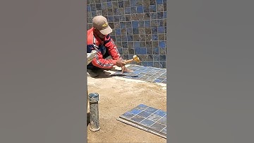 Hoe u porseleinen zwembadtegels onderhoudt voor een langdurig resultaat #tegels #keramiek #doehet...