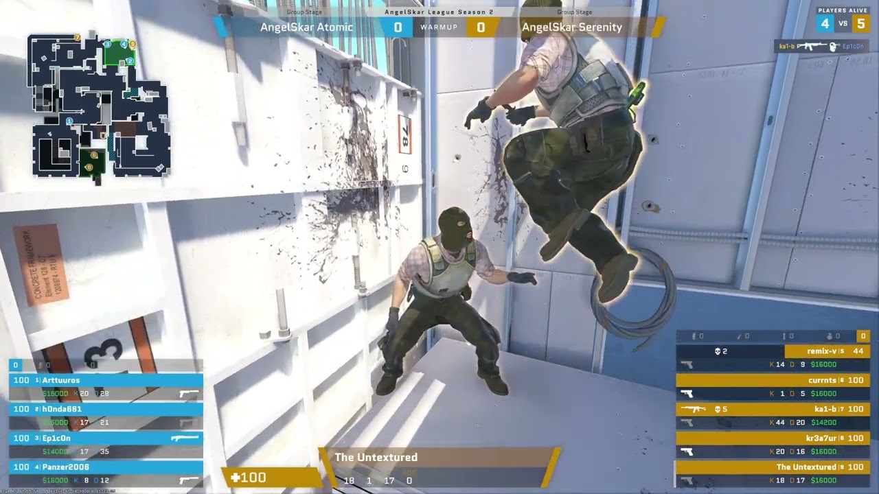 AngelSkar League Season 2 - Atomic vs Serenity - Bo1 - Group Stage