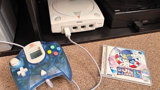Playing Some Sonic Adventure on the Dreamcast