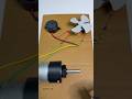 Buzzer &amp; DC Motor Fan Powered by Gear Motor #youtubeshorts #project #dcmotor #shorts