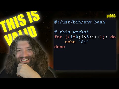 C-Style For Loops in Bash! - Why {$n..$m} doesn't work - You Suck at Programming #053