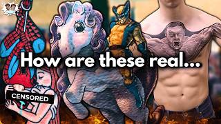 Superhero Tattoos That Shouldnt Exist