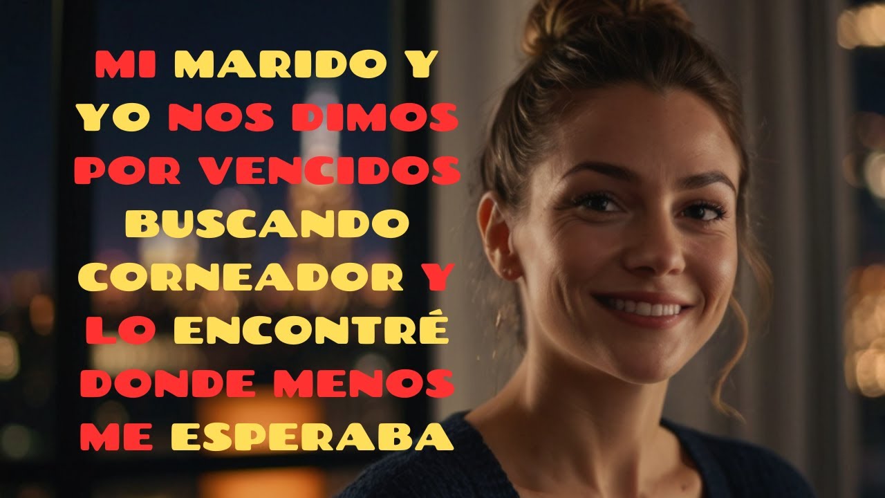 MI MARIDO Y YO NOS DIMOS POR VENCIDOS BUSCANDO CORNEADOR Y LO ENCONTRÉ DONDE MENOS ME ESPERABA