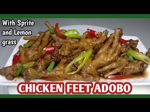 CHICKEN FEET ADOBO 