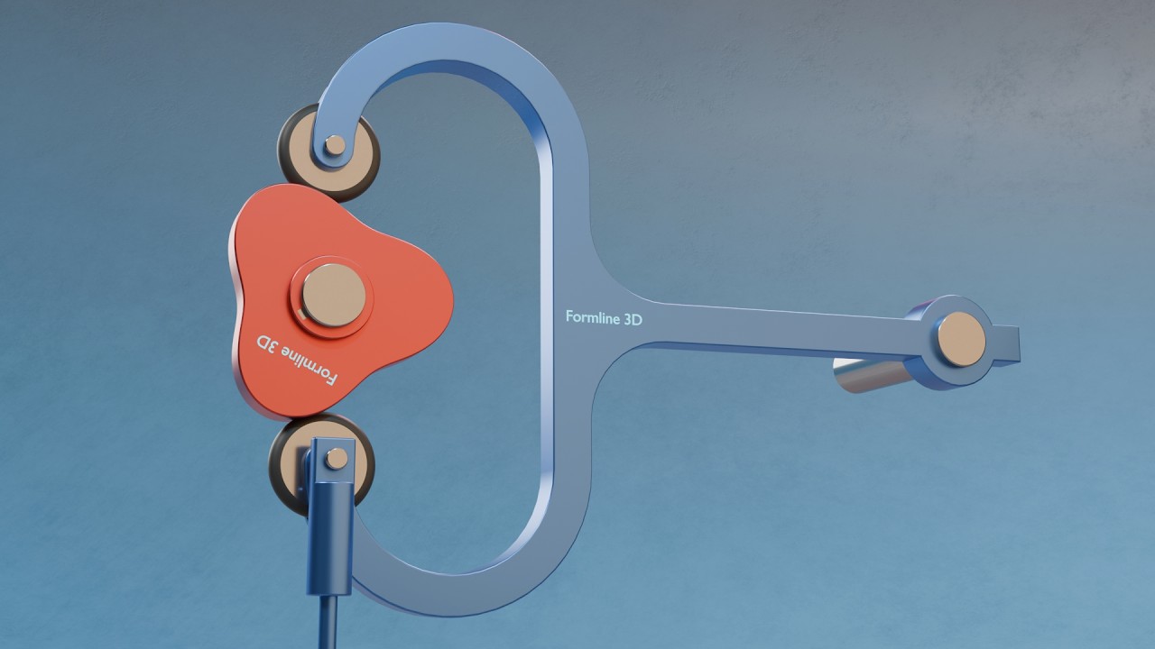 #137 Expansion Eccentric Forked Arm Slide Valve – 507 Mechanical Movements 3D Animation