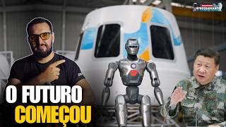 Inedito China conecta Humanoide a Satelite T 800 vai ser enviado ao espaco Hiber