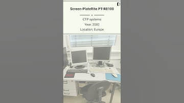 Used CTP Systems Machine | Screen-PlateRite PT-R8100 for SALE @Machinedalal