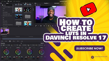 Create and save your own LUTs in Davinci Resolve 17 Tutorial // APRIL 2021