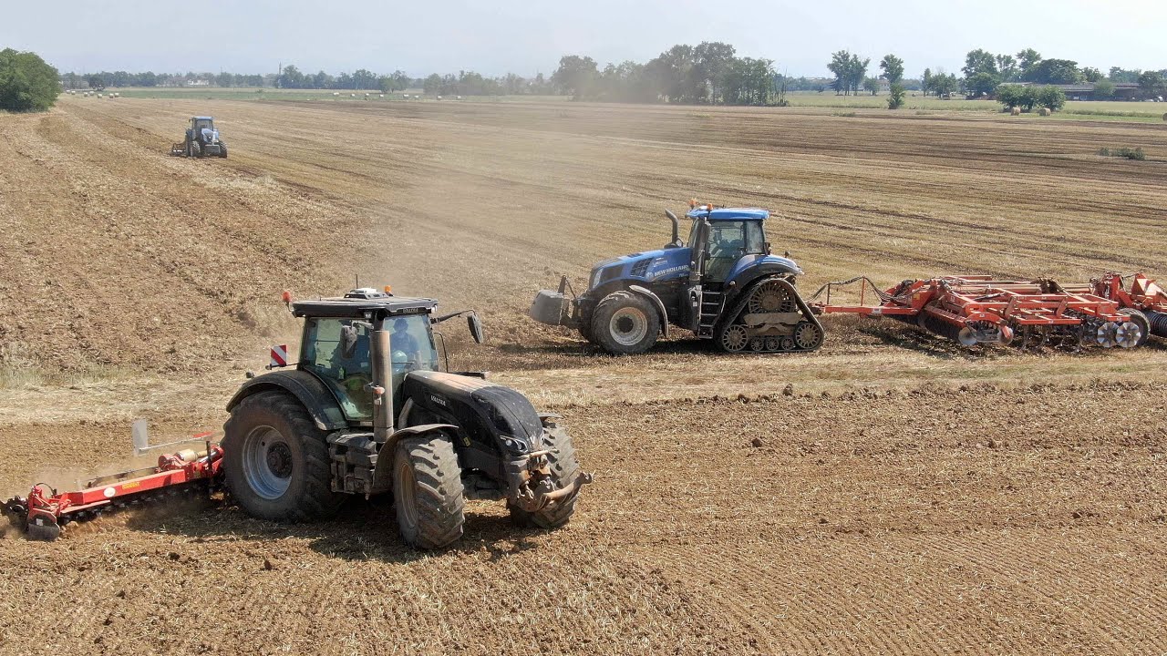 ⁣Valtra S294 | New Holland T8.435 - T8.390 | Frandent | Moro Aratri | CMA