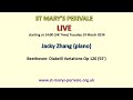 St marys perivale live   jacky zhang piano