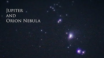 Jupiter + Orion Nebula 31/10/2013