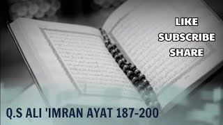 Q.S ALI IMRAN AYAT 187-200 NADA ROST (METODE TILAWATI/METODE UMMI) 2021