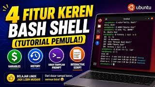 Belajar 4 Fitur Bash Shell di Linux Ubuntu (Tutorial Pemula!)