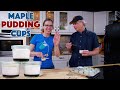 Maple Egg White Pudding Cups Recipe