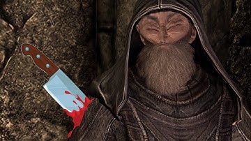 Skyrim - Slicing the Greybeards (Raise Sneak skill easily)