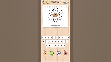 Brain Test Tricky Words Petals Level 34