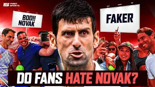 Why Novak Djokovic isn't loved as much as Roger Federer & Rafael Nadal by tennis fans?#Djokovic