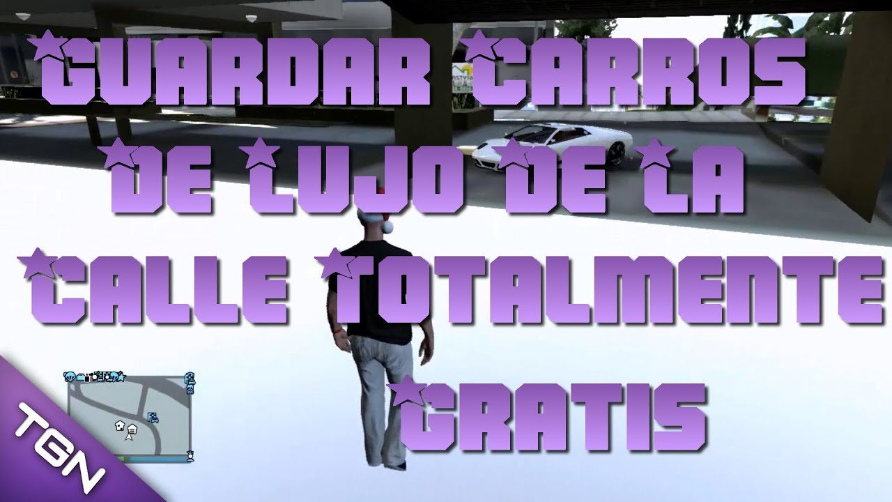 Truco GTA 5 Online 1.12 Guardar Carros de Lujo de la Calle en tu