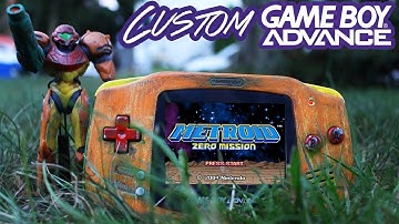 Custom Gameboy Advance | Metroid