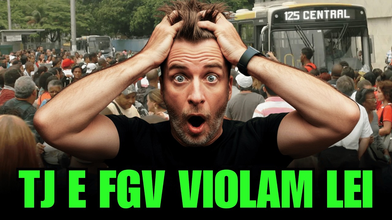 🚨 ABSURDO: TJ e FGV VIOLAM LEI ESTADUAL E GERAM REVOLTA COM LOCAIS DE PROVA